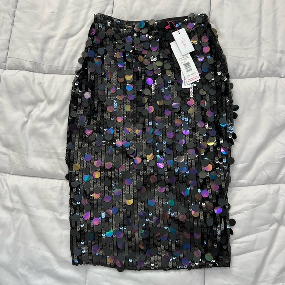 Parker Dresses & Skirts - Parker Black-Multi Color Sequin Pencil Skirt